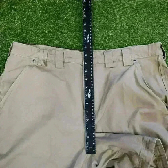 Duluth Trading Co Flex Fire Hose Men's 40 x 10.5" Blue Heavy Canvas Cargo Shorts - Picture 8 of 9